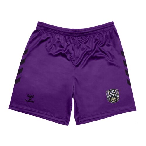 Youth CC United Purple Shorts  Thumbnail