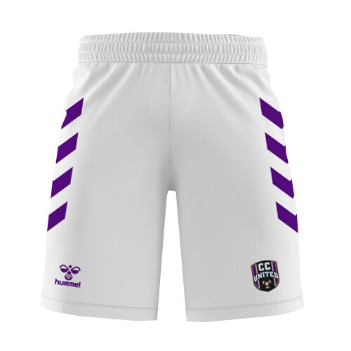 Men's CC United White Shorts Thumbnail